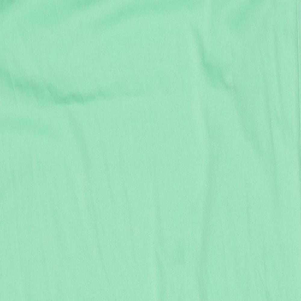 Marks and Spencer Womens Green Polyester Maxi Size 12 Square Neck Pullover