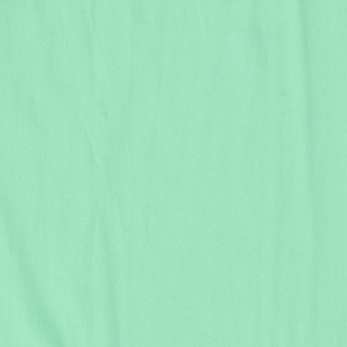 Marks and Spencer Womens Green Polyester Maxi Size 12 Square Neck Pullover