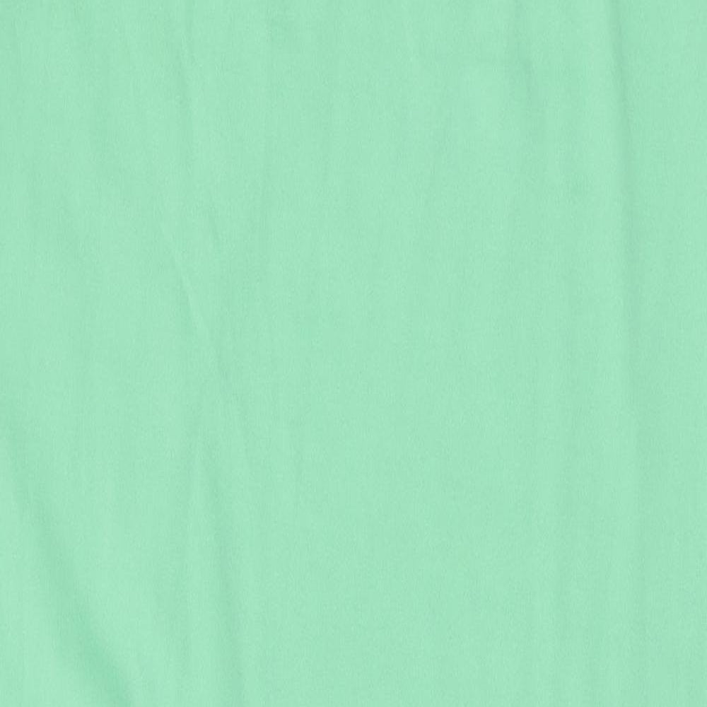 Marks and Spencer Womens Green Polyester Maxi Size 12 Square Neck Pullover