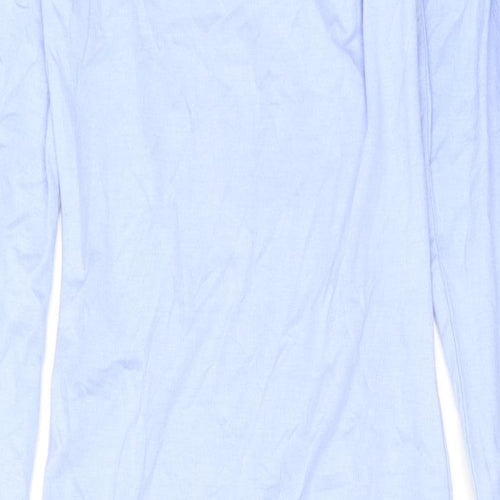 Missguided Womens Blue Polyester Maxi Size 8 Square Neck Pullover