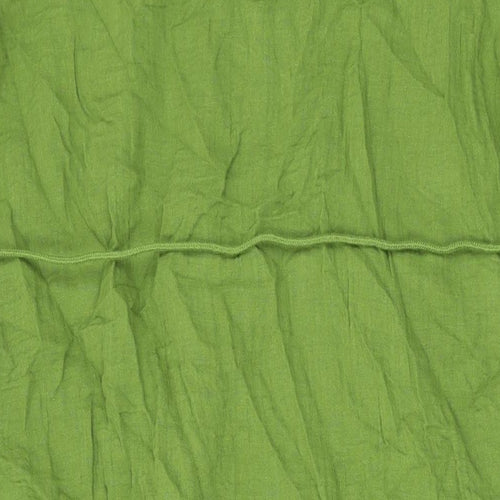 Per Una Womens Green Cotton Maxi Size 10 V-Neck Pullover
