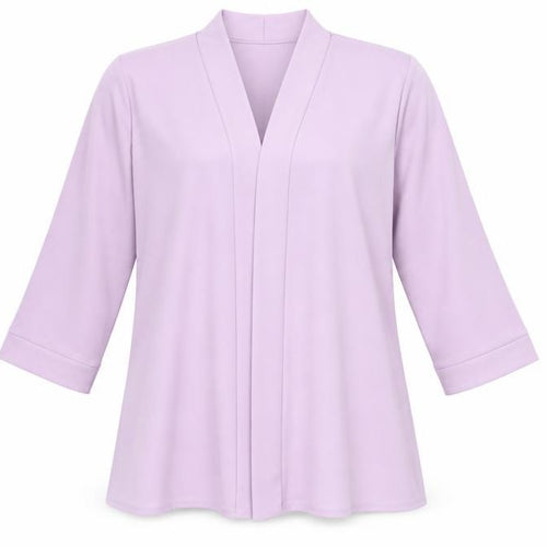 Nicole Womens Purple V-Neck Polyester Cardigan Jumper Size M