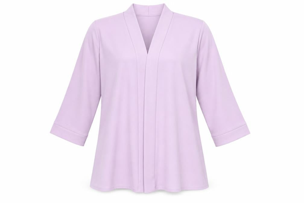 Nicole Womens Purple V-Neck Polyester Cardigan Jumper Size M