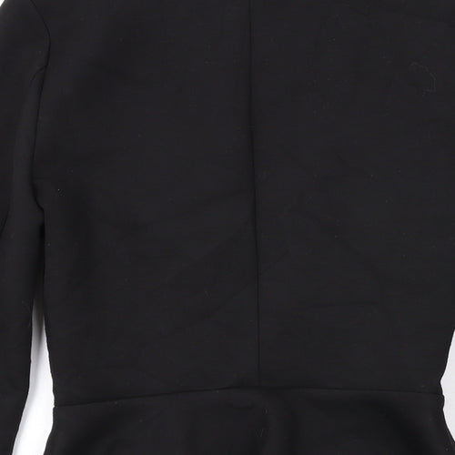 Divided by H&M Womens Black Jacket Size 8 Zip