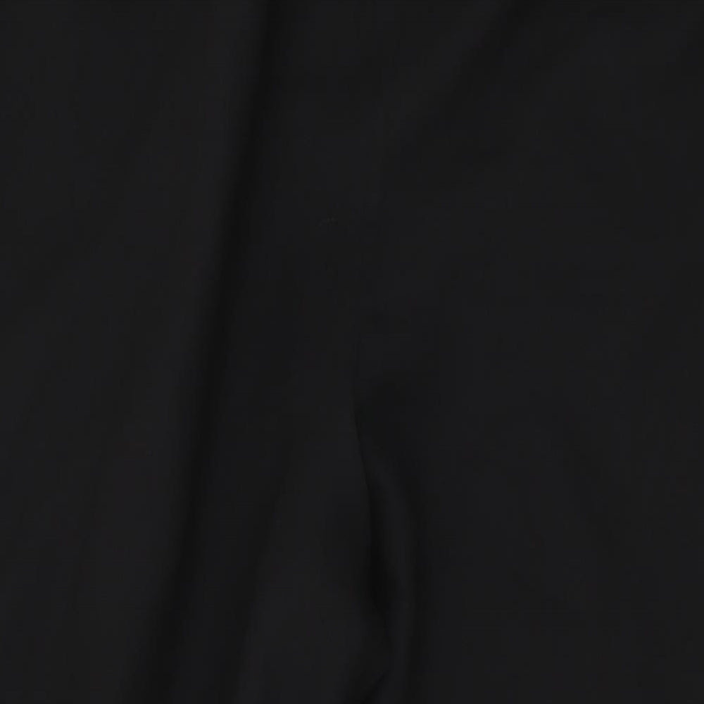 Kaleidoscope Womens Black Polyester Trousers Size 22 L29 in Regular