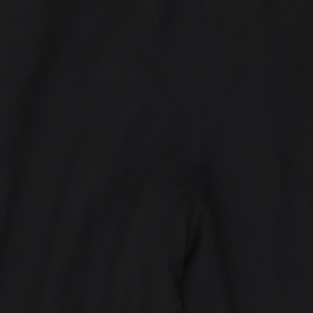 Kaleidoscope Womens Black Polyester Trousers Size 22 L29 in Regular