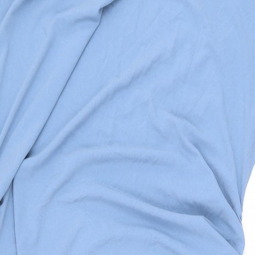 Marks and Spencer Womens Blue Polyester Maxi Size 18 Round Neck Pullover