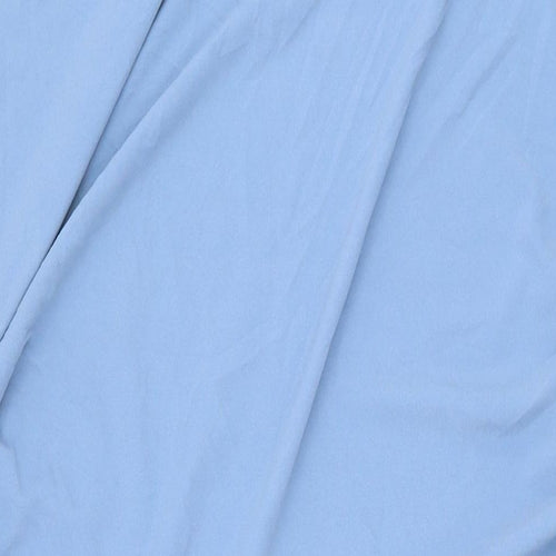 Marks and Spencer Womens Blue Polyester Maxi Size 18 Round Neck Pullover