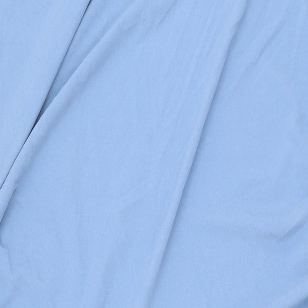 Marks and Spencer Womens Blue Polyester Maxi Size 18 Round Neck Pullover