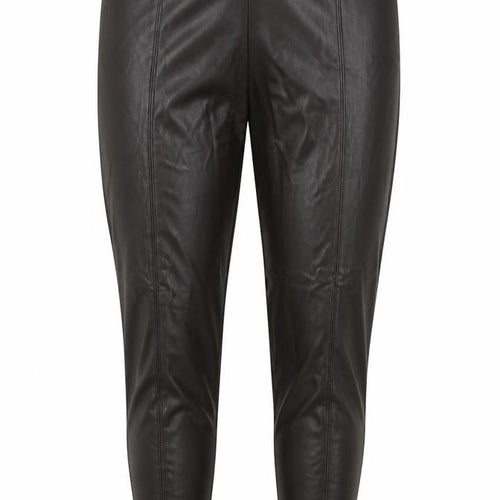 Marks and Spencer Womens Brown Polyester Pedal Pusher Trousers Size 18 L26 in Regular