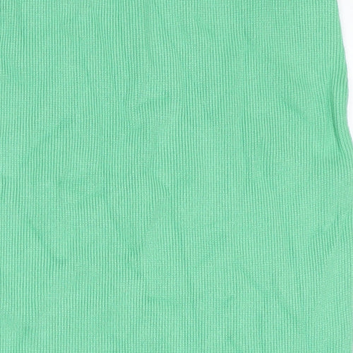 Marks and Spencer Womens Green Viscose Maxi Skirt Size L