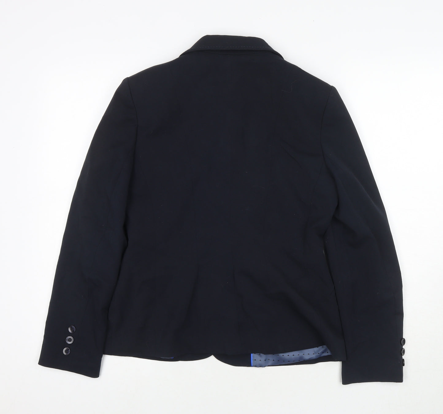 Autograph Womens Blue Jacket Blazer Size 10 Button