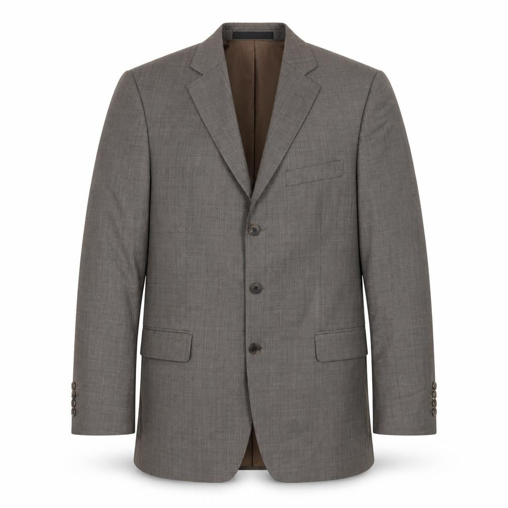 Marks & Spencer Mens Beige Polyester Jacket Suit Jacket Size 40 Regular