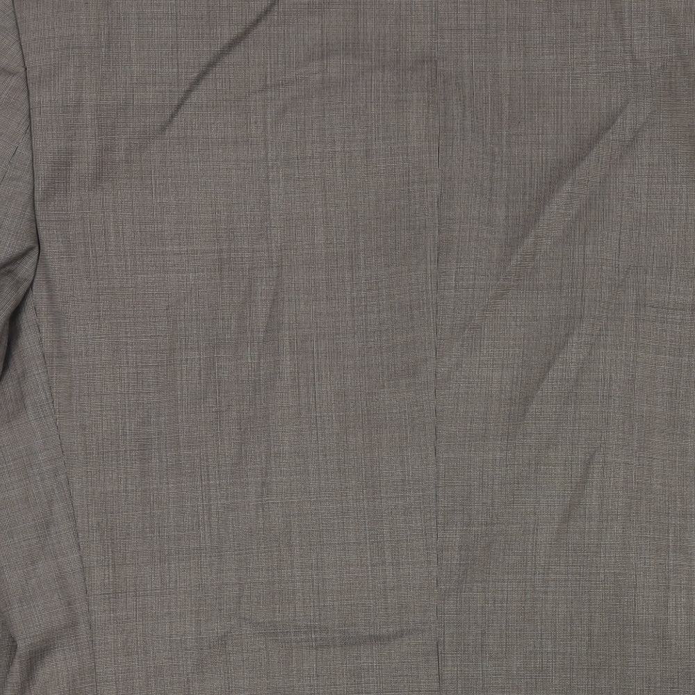 Marks and Spencer Mens Beige Polyester Jacket Suit Jacket Size 40 Regular