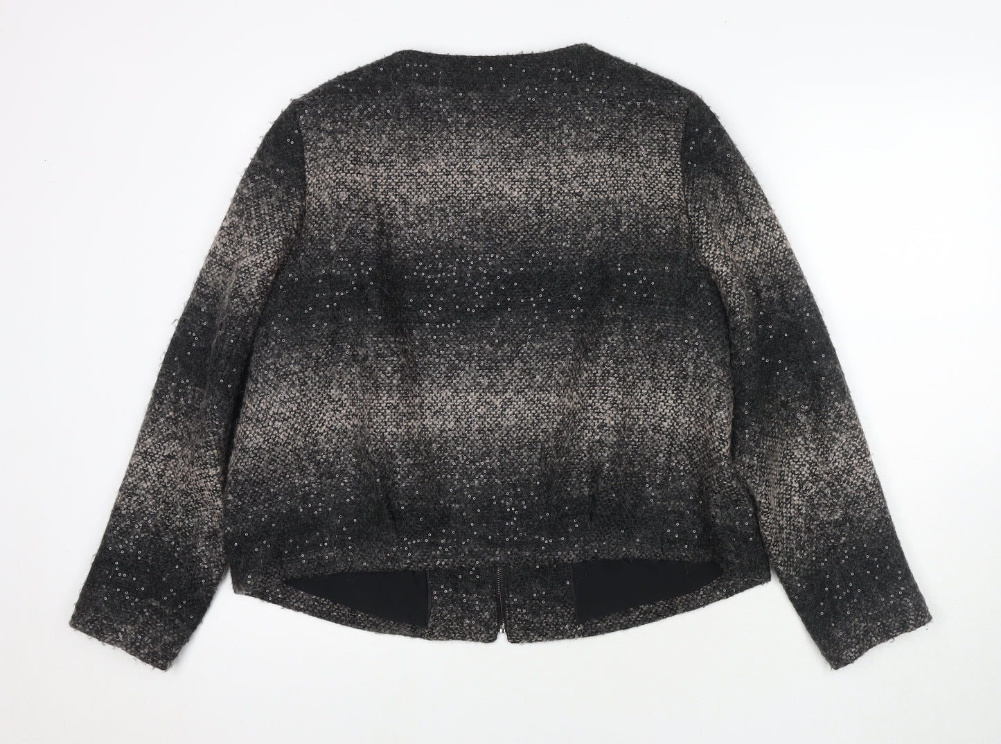 Marks and Spencer Womens Brown Jacket Size 20 Zip