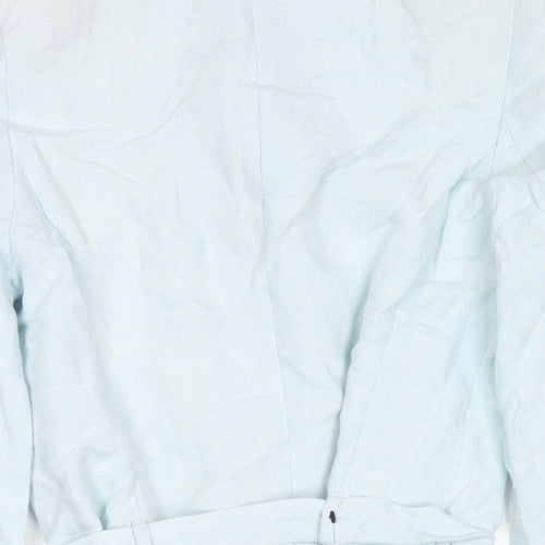 Kaliko Womens Blue Jacket Size 16 Button