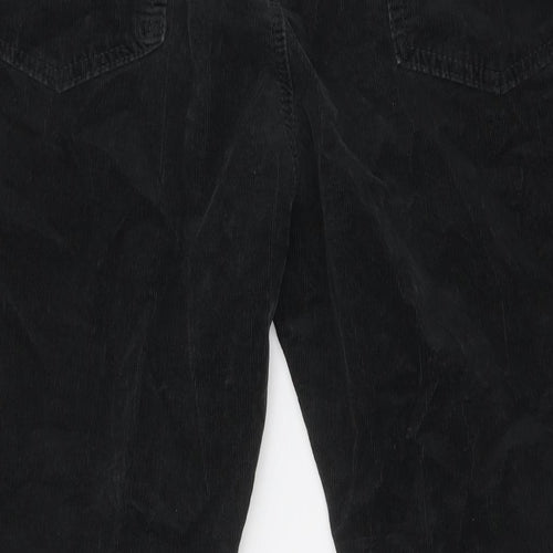 Kirkland Mens Green Herringbone Cotton Cargo Trousers Size 38 in L32 in Regular Zip