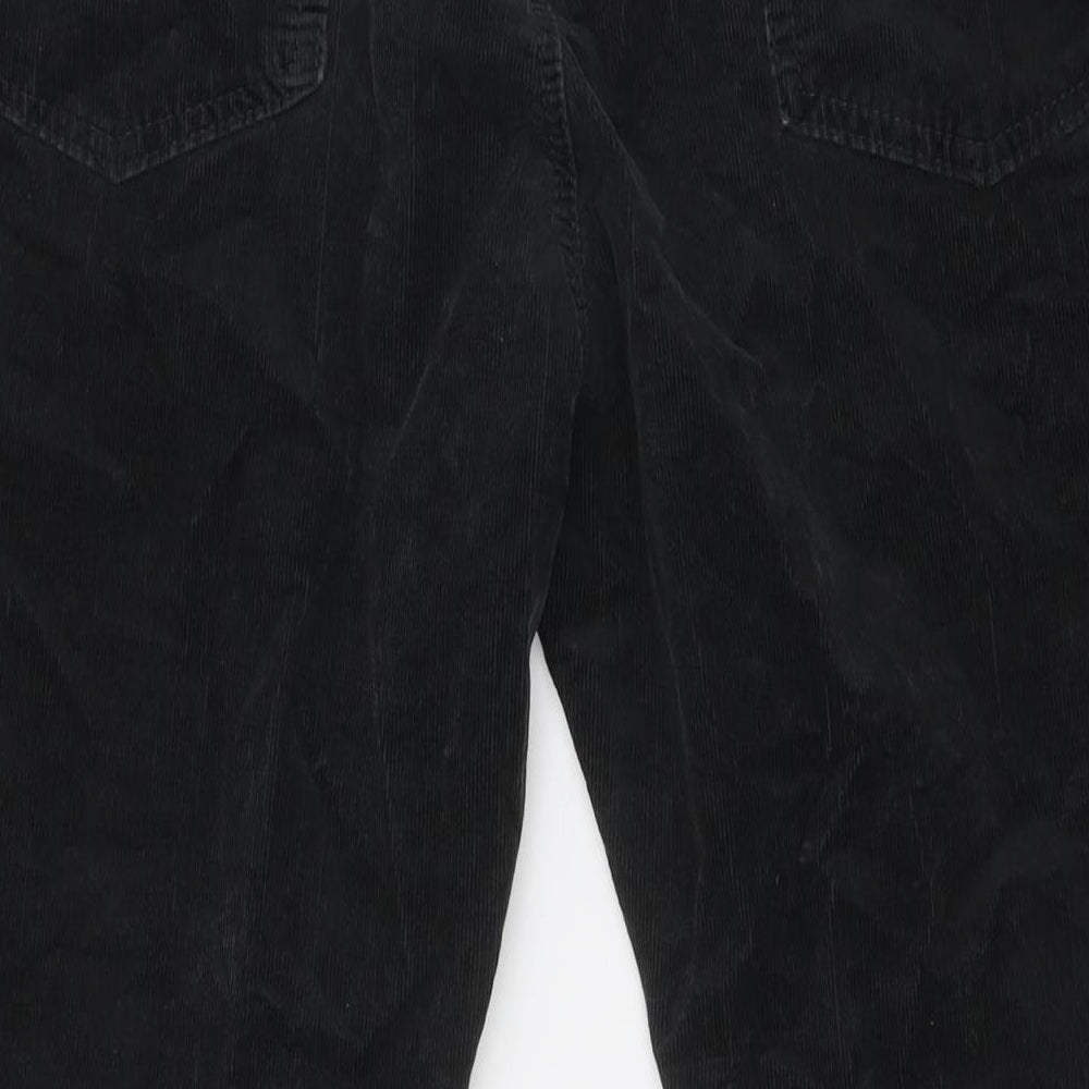Kirkland Mens Green Herringbone Cotton Cargo Trousers Size 38 in L32 in Regular Zip