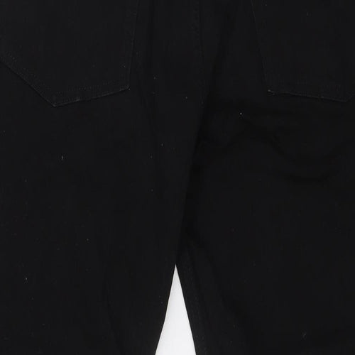 H&M Mens Black Cotton Skinny Jeans Size 34 in L31 in Slim Zip