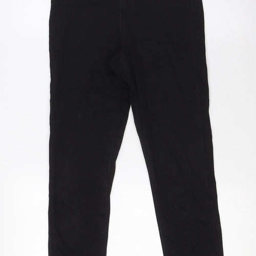 Denim Co Womens Black Cotton Skinny Jeans Size 10 L30 in Regular Zip