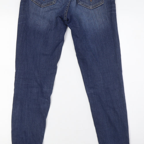 Levi's Womens Blue Cotton Skinny Jeans Size 26 L30 in Regular Zip