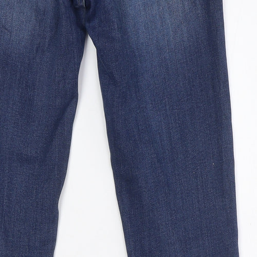 Levi's Womens Blue Cotton Skinny Jeans Size 26 L30 in Regular Zip