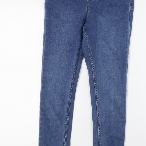 915 Generation Girls Blue Cotton Jegging Jeans Size 12 Years L26 in Regular