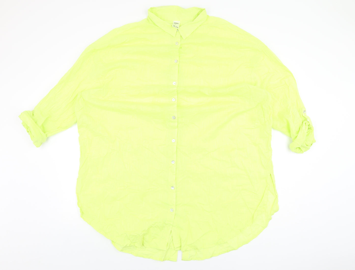 Anko Womens Yellow Cotton Cover Up Size 18 - Size 18-20
