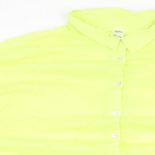 Anko Womens Yellow Cotton Cover Up Size 18 - Size 18-20