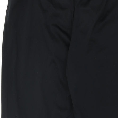 New Balance Mens Black Polyester Jogger Trousers Size XL L31 in Regular Drawstring