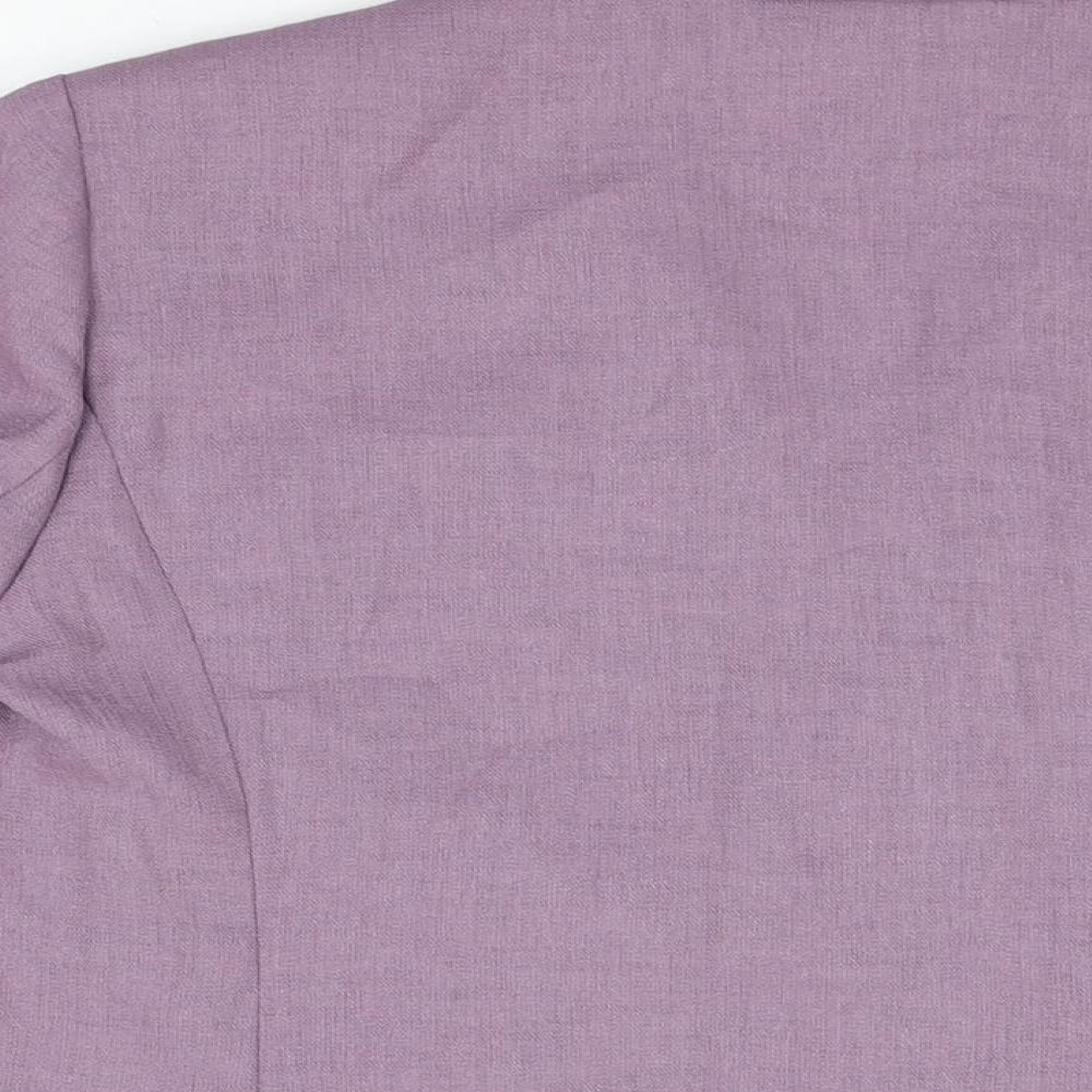 Eastex Womens Purple Jacket Size 20 Button