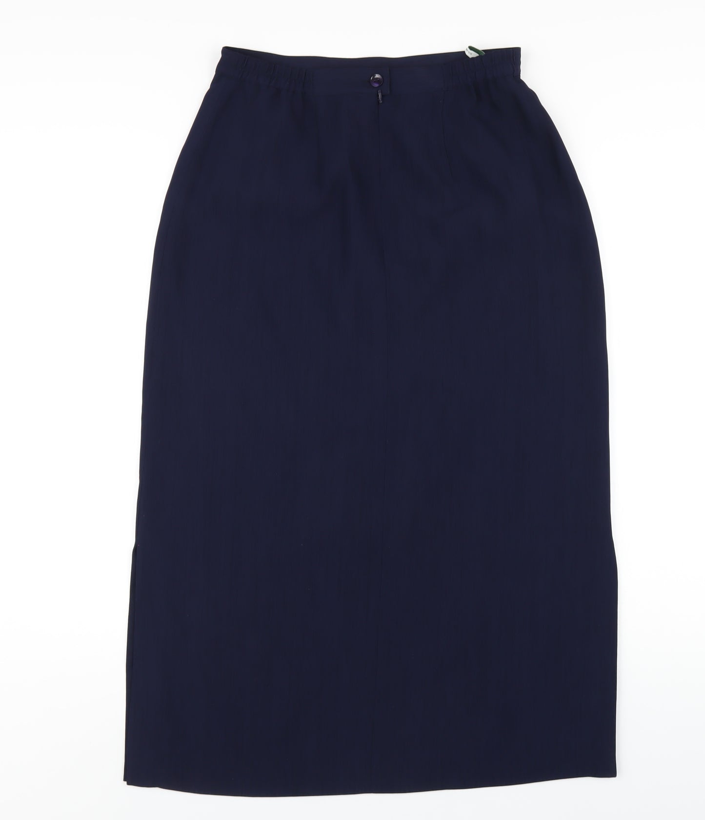 Jumper Womens Blue Polyester Straight & Pencil Skirt Size 12 Zip