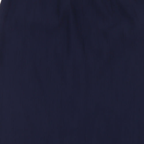 Jumper Womens Blue Polyester Straight & Pencil Skirt Size 12 Zip
