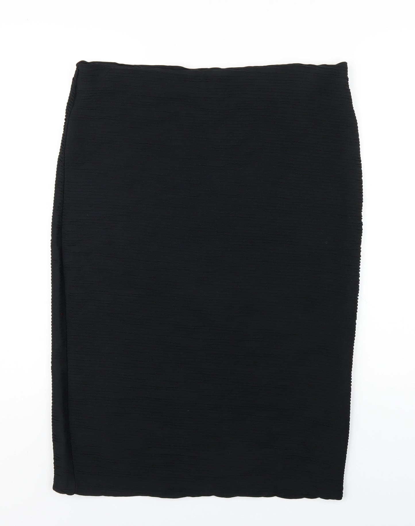 Dorothy Perkins Womens Black Polyester Straight & Pencil Skirt Size 16