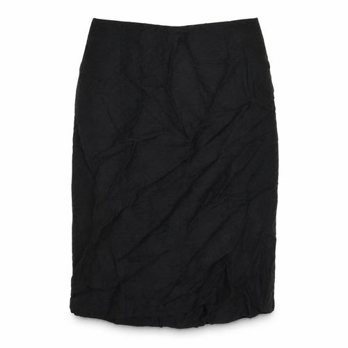 Phase Eight Womens Black Viscose Straight & Pencil Skirt Size 10 Zip
