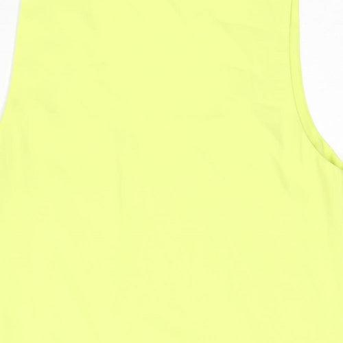 Oasis Womens Yellow Polyester Camisole Blouse Size 12 V-Neck
