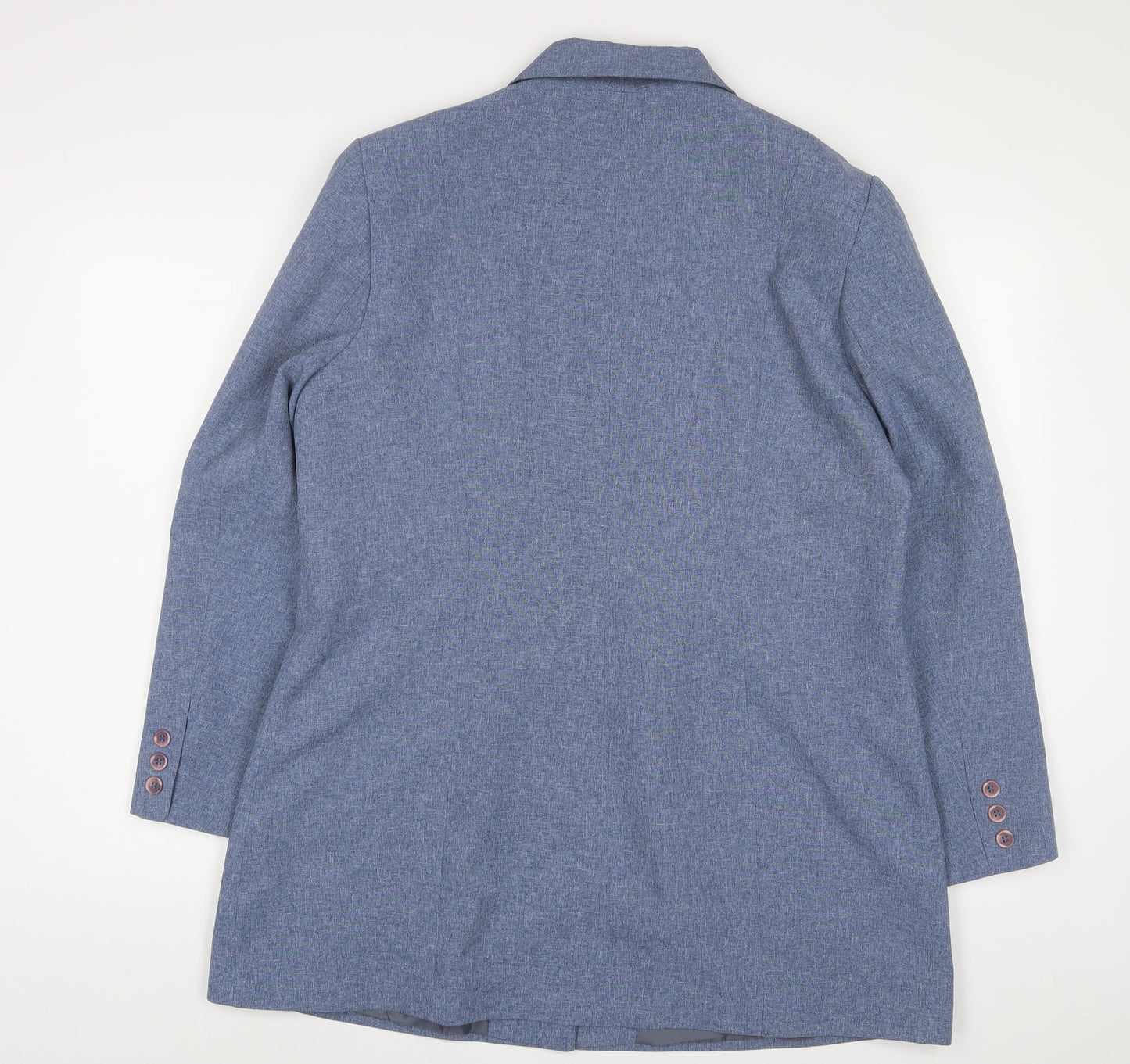 Bonmarché Womens Blue Jacket Blazer Size 16 Button