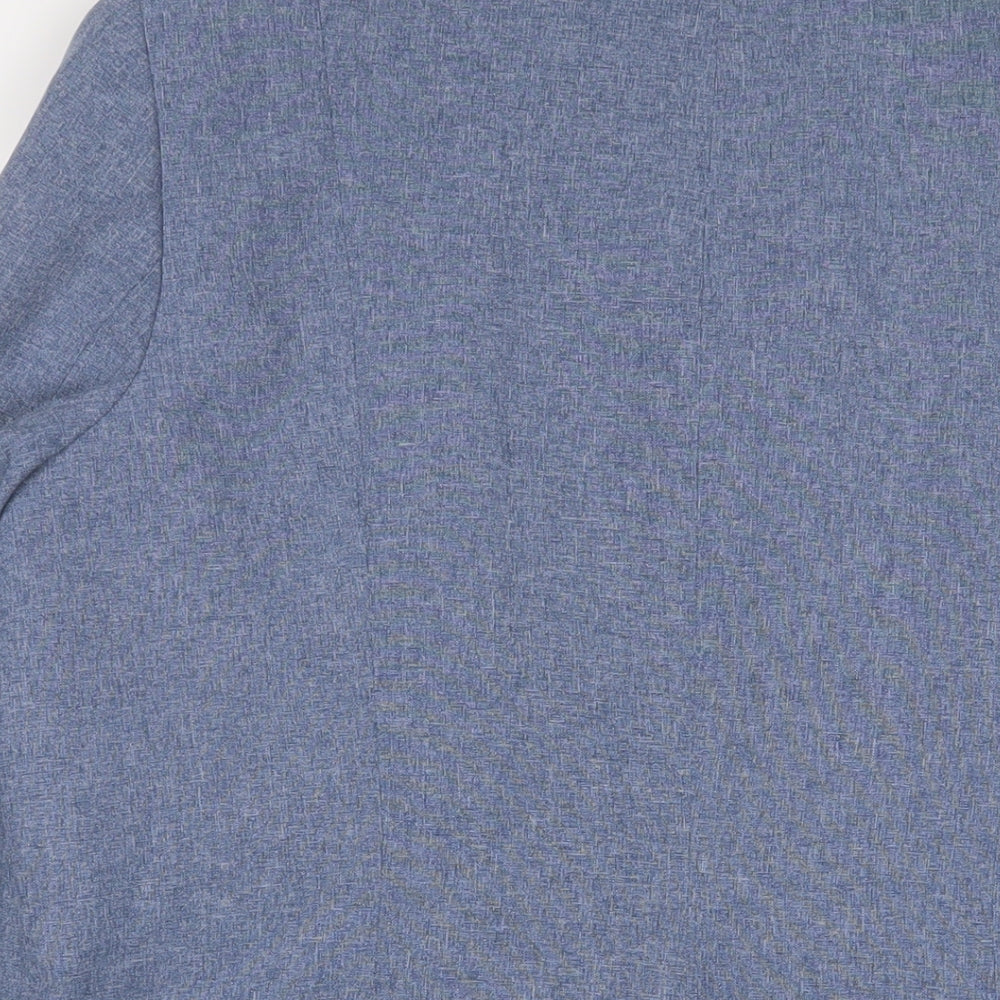 Bonmarché Womens Blue Jacket Blazer Size 16 Button