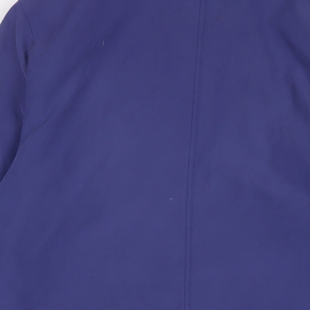 Klass Womens Purple Jacket Size 16 Zip - Zip Pockets