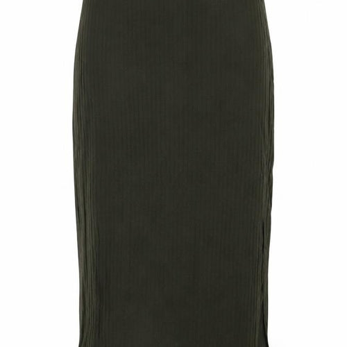 Forever 21 Womens Green Polyester A-Line Skirt Size L
