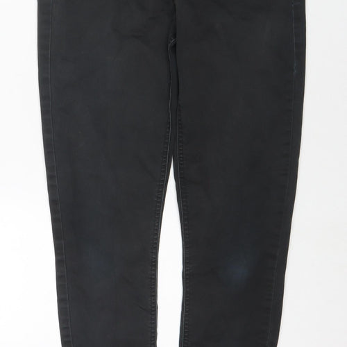 George Womens Black Polyester Blend Jegging Jeans Size 10 L27 in Regular Zip