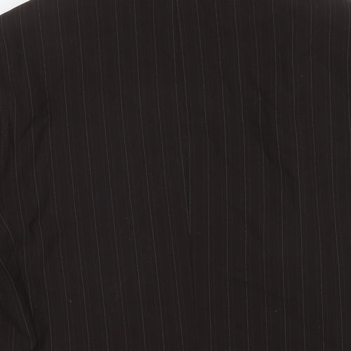 Limehaus Mens Brown Polyester Jacket Suit Jacket Size 38 Regular