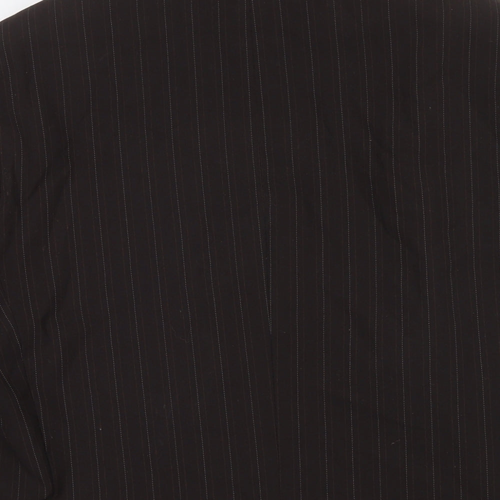 Limehaus Mens Brown Polyester Jacket Suit Jacket Size 38 Regular