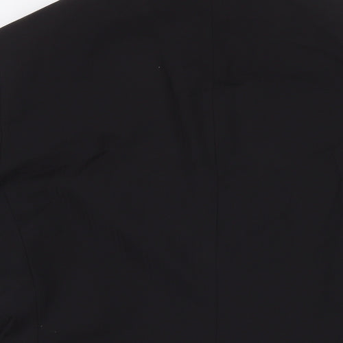 NEXT Mens Black Polyester Jacket Suit Jacket Size 40 Regular