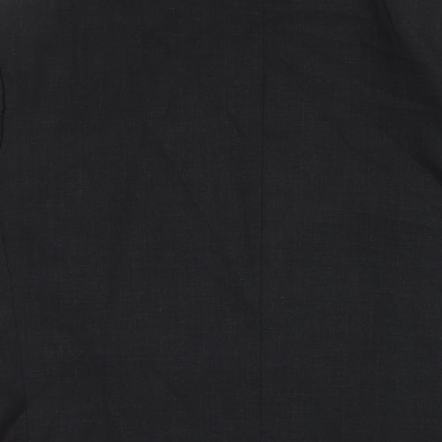 Ciro Citterio Mens Black Polyester Jacket Suit Jacket Size 40 Regular