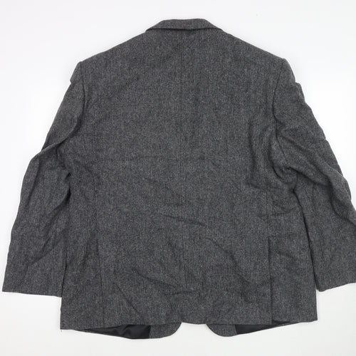Marks and Spencer Mens Grey Wool Jacket Suit Jacket Size 46 Regular