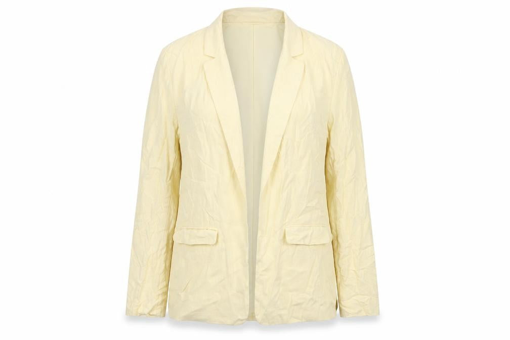 LTS Womens Yellow Jacket Blazer Size 12