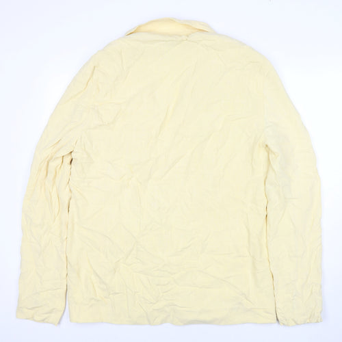 LTS Womens Yellow Jacket Blazer Size 12