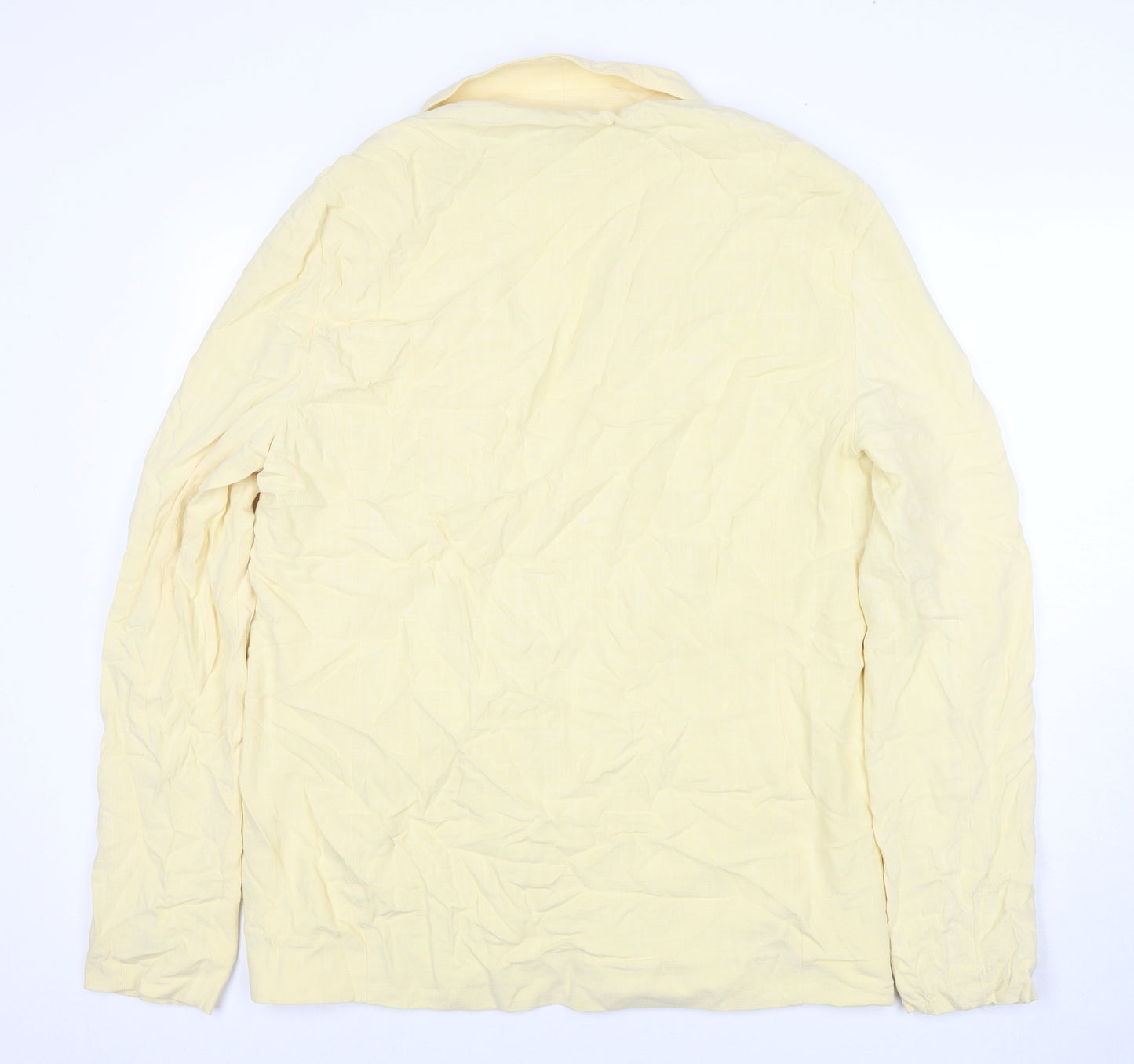 LTS Womens Yellow Jacket Blazer Size 12