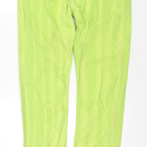 Levi's Mens Green Cotton Straight Jeans Size 32 in L32 in Regular Zip